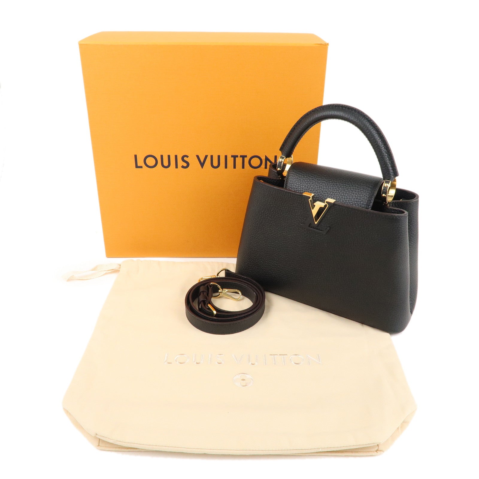 Louis Vuitton Capucines Bb In Cobalt, ModeSens