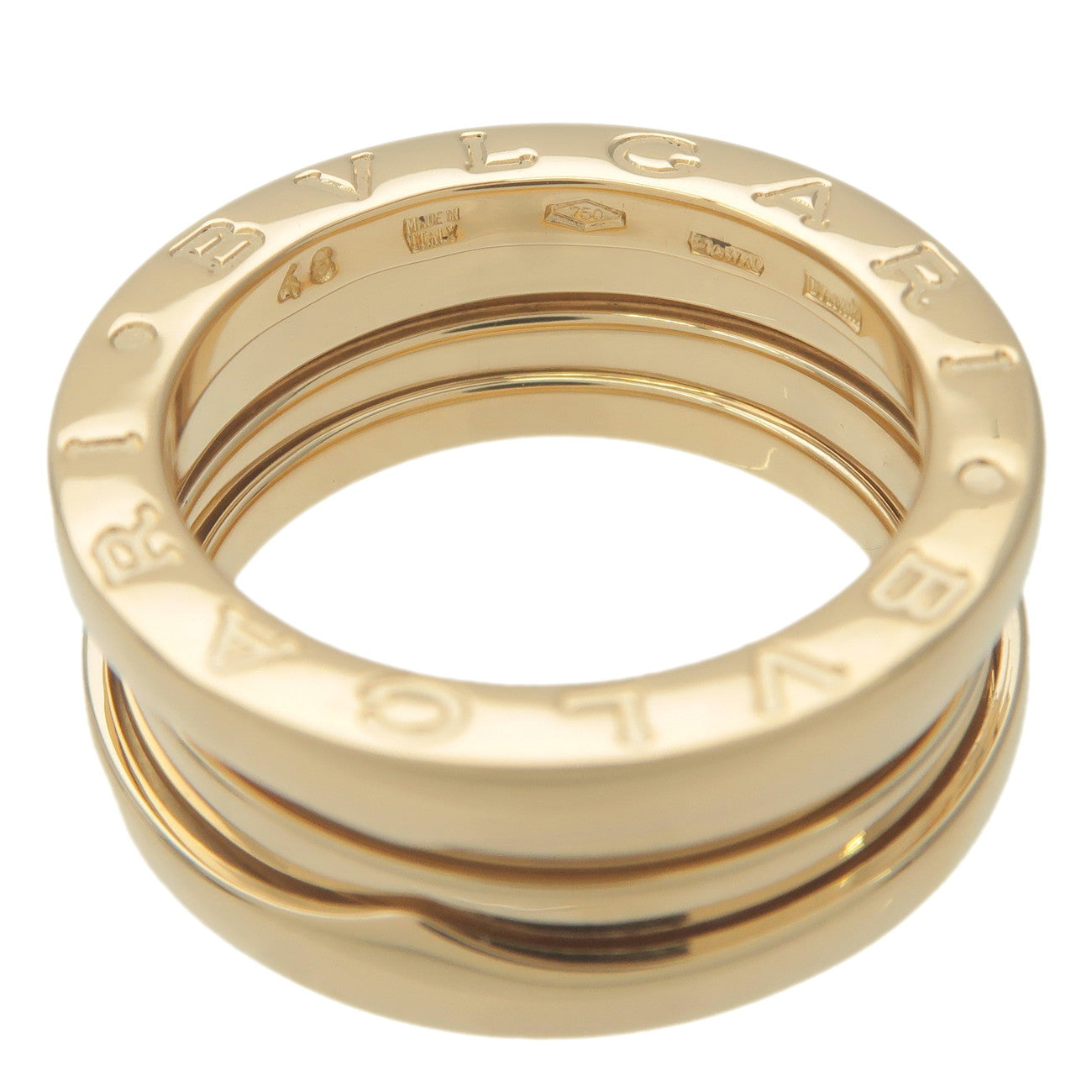 Bvlgari ring tri deals color