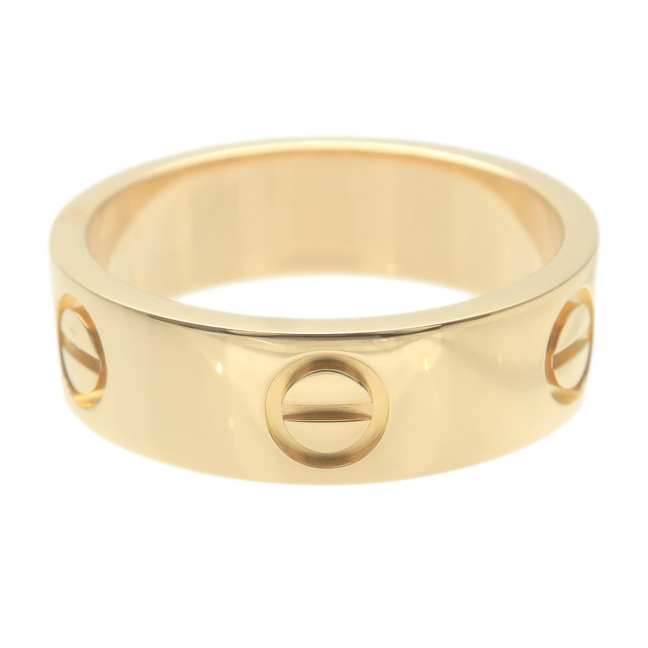 Cartier Love Ring K18YG 750YG Yellow Gold #52 US6 EU52