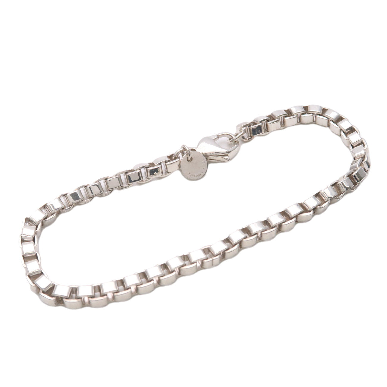 Tiffany&Co. Tiffany Venetian Link Bracelet SV925 Silver