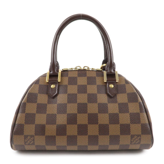 Louis-Vuitton-Damier-Rivera-Mini-Handbag-N41436-Brown