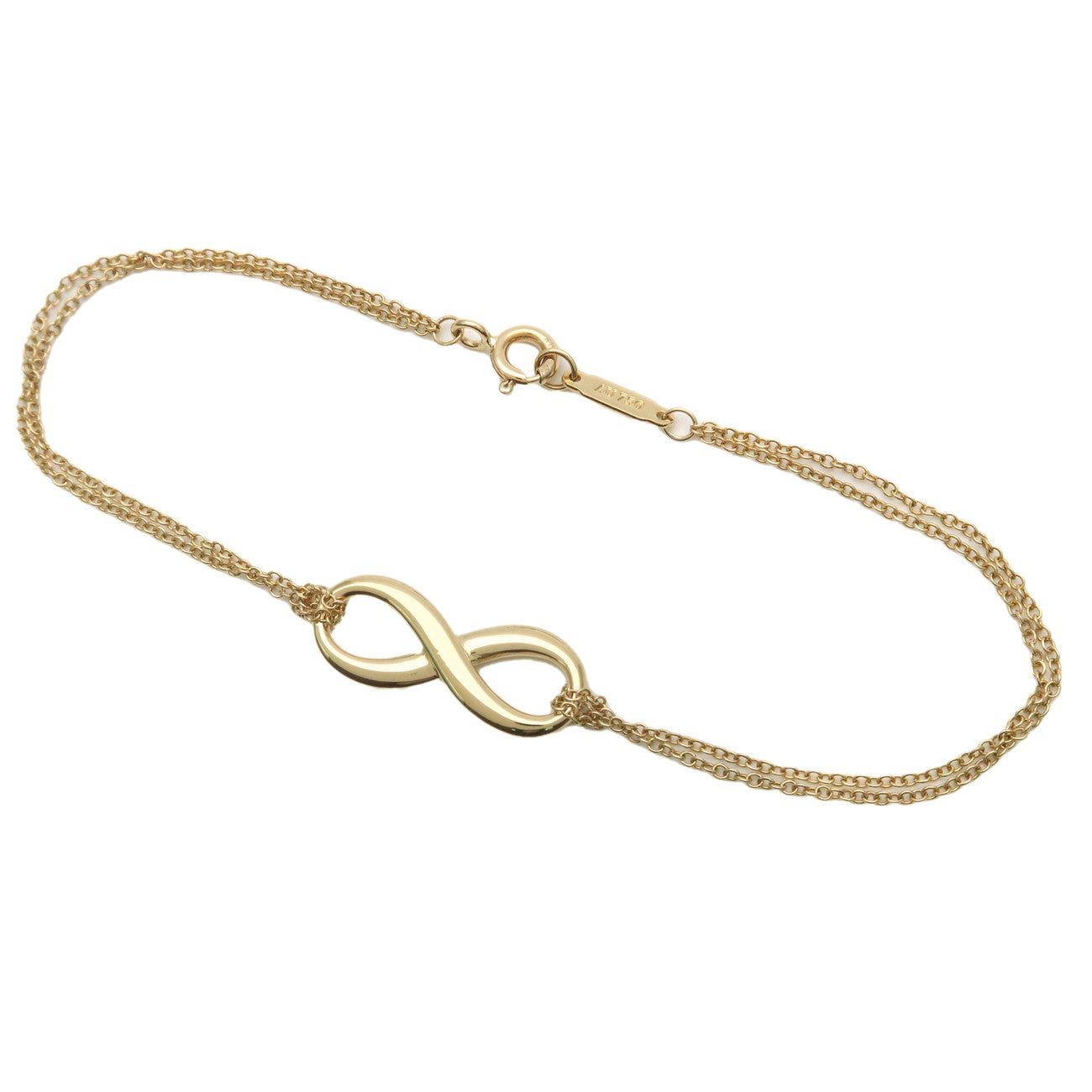 Tiffany&Co.-Infinity-Bracelet-K18YG-750YG-Yellow-Gold