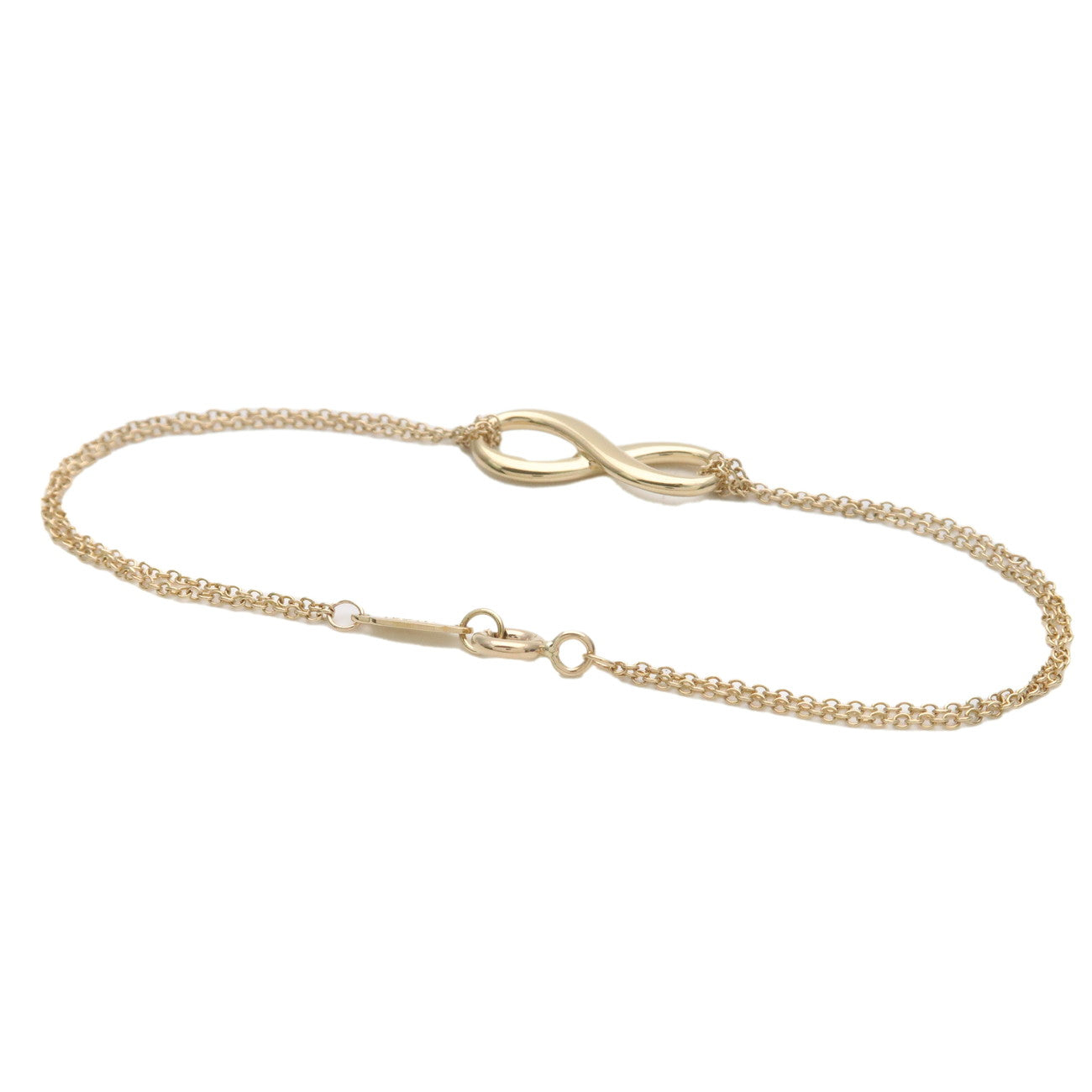 Tiffany&Co. Infinity Bracelet K18YG 750YG Yellow Gold