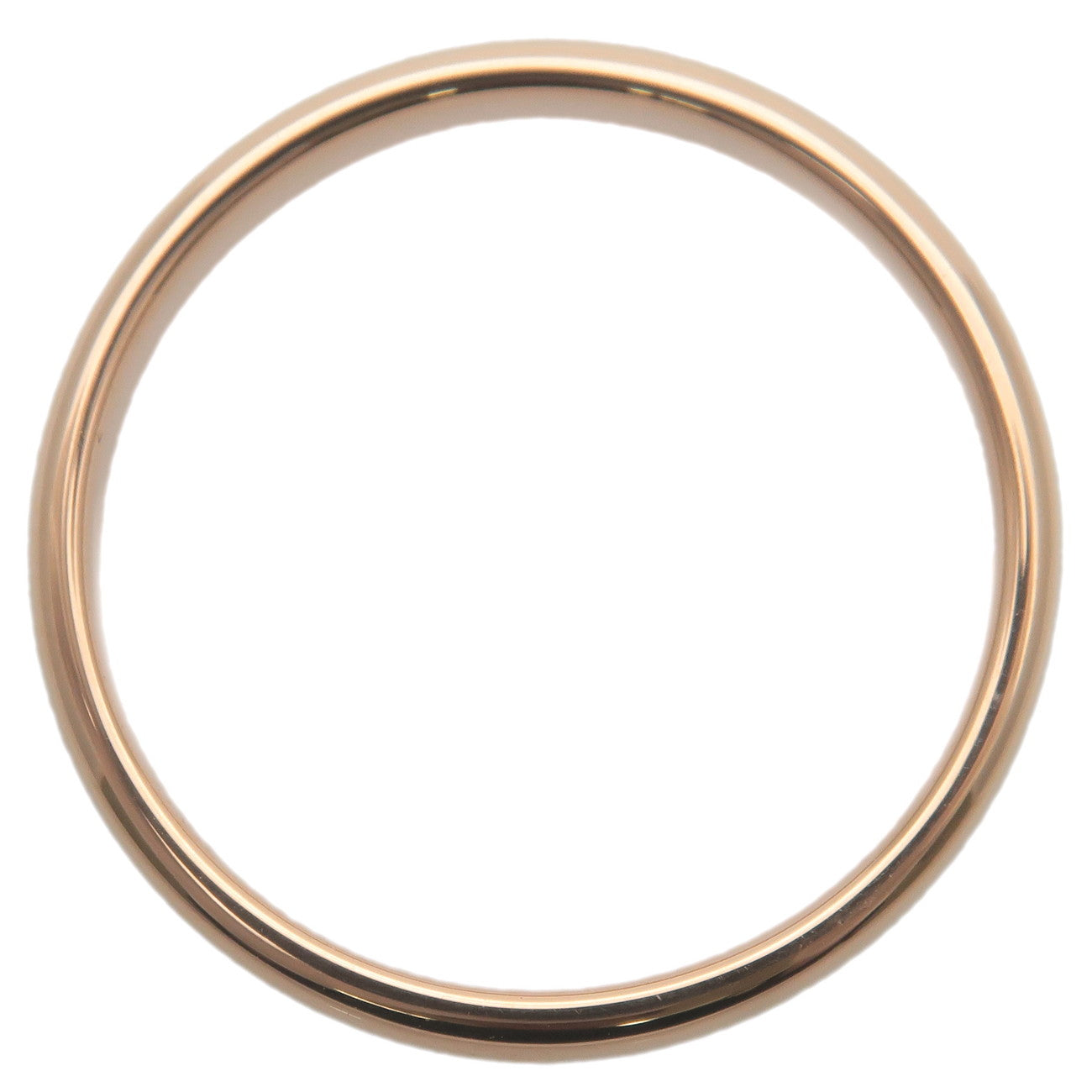 Tiffany&Co. Classic Band Ring K18PG 750PG Rose Gold US8 EU57