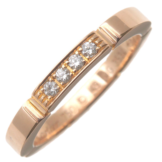 Cartier-Maillon-Panthere-Ring-4P-Diamond-K18PG-Rose-Gold-#49-US5