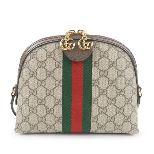 GUCCI-GG-Canvas-Leather-Boston-Bag-Beige-Brown-152457 – dct-ep_vintage  luxury Store