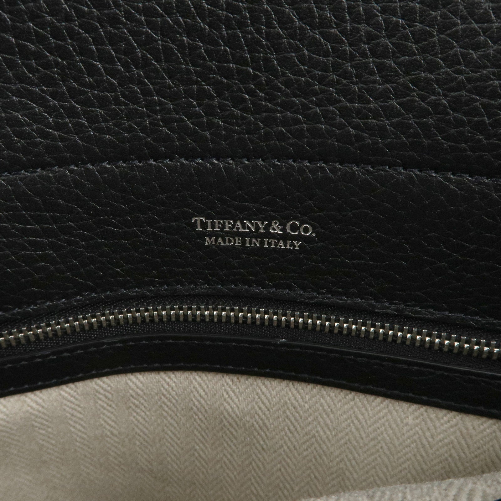 Tiffany&Co. Return to Tiffany Small Leather 2WAY Bag Black