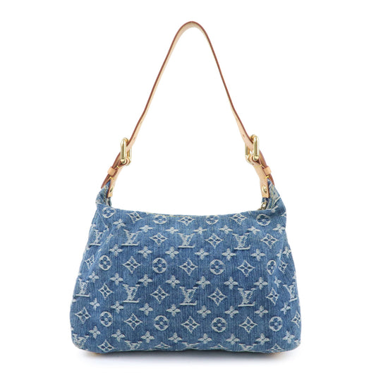 Louis Vuitton Toledo Blue Epi Leather Sellier Dragonne Clutch Bag