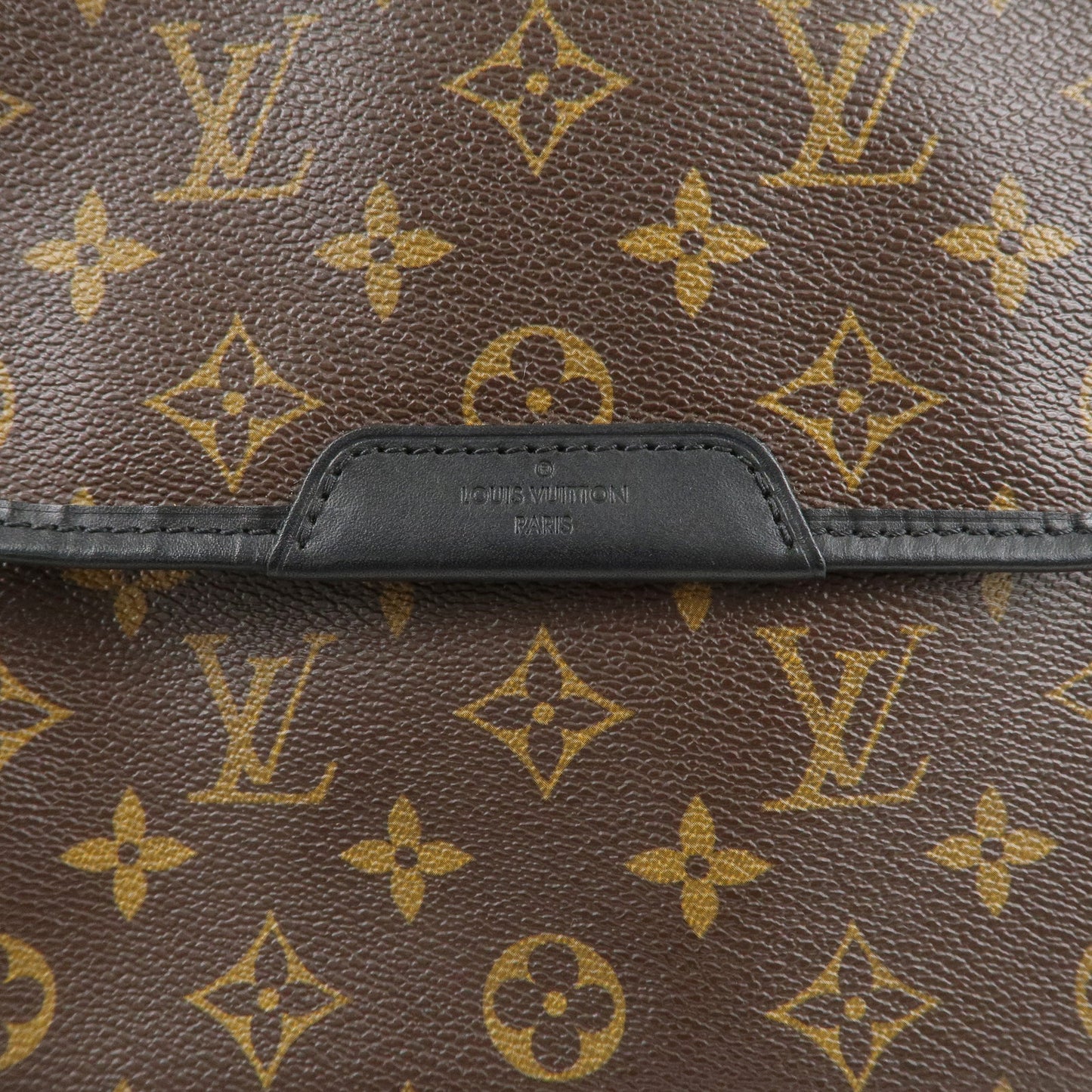 Louis Vuitton Monogram Macassar Bass PM Shoulder Bag M56717 Free