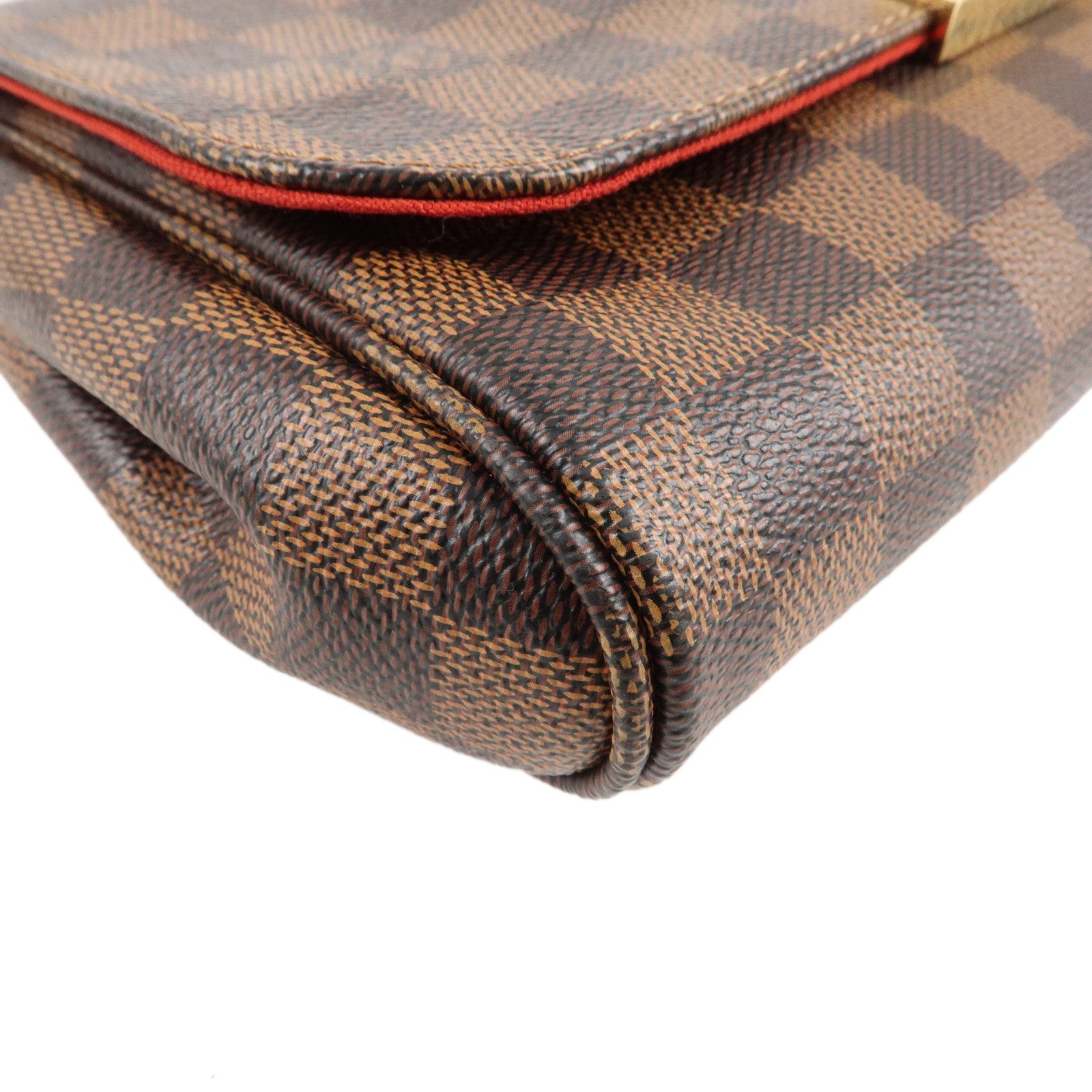 Louis Vuitton Damier Ebene Canvas Favorite Bag,Brown