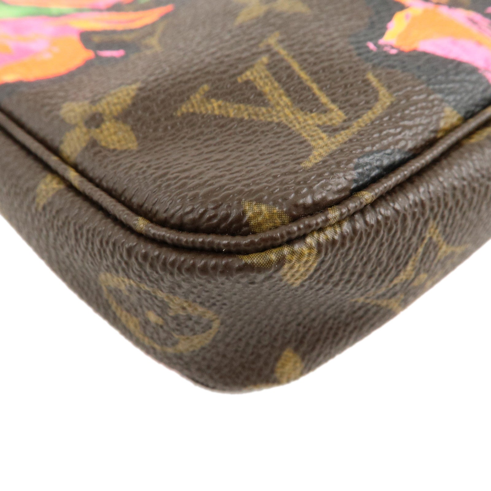 Louis Vuitton Monogram Rose Pochette Accessoires Pouch M48615