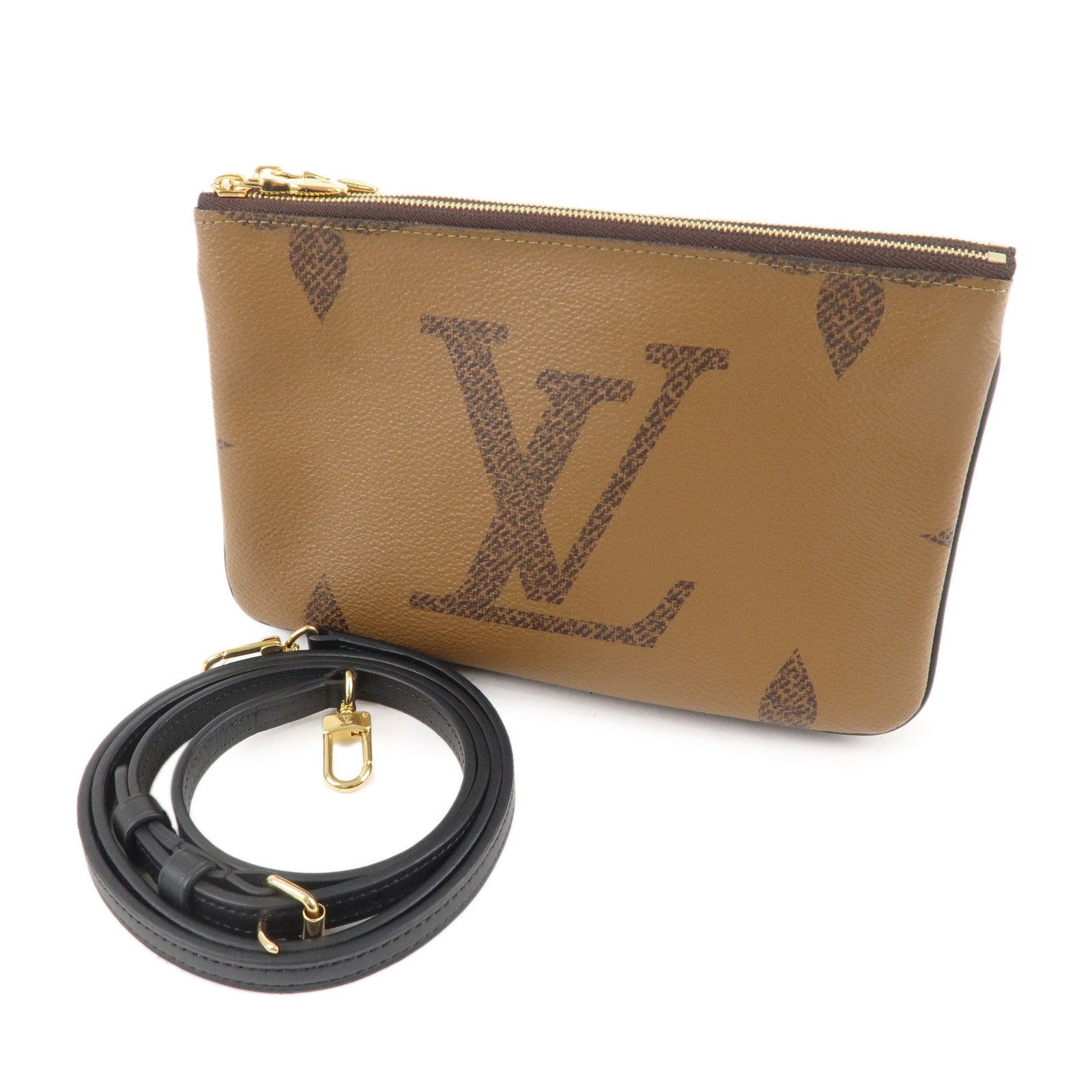 Louis Vuitton MONOGRAM Double Zip Pochette (M69203)