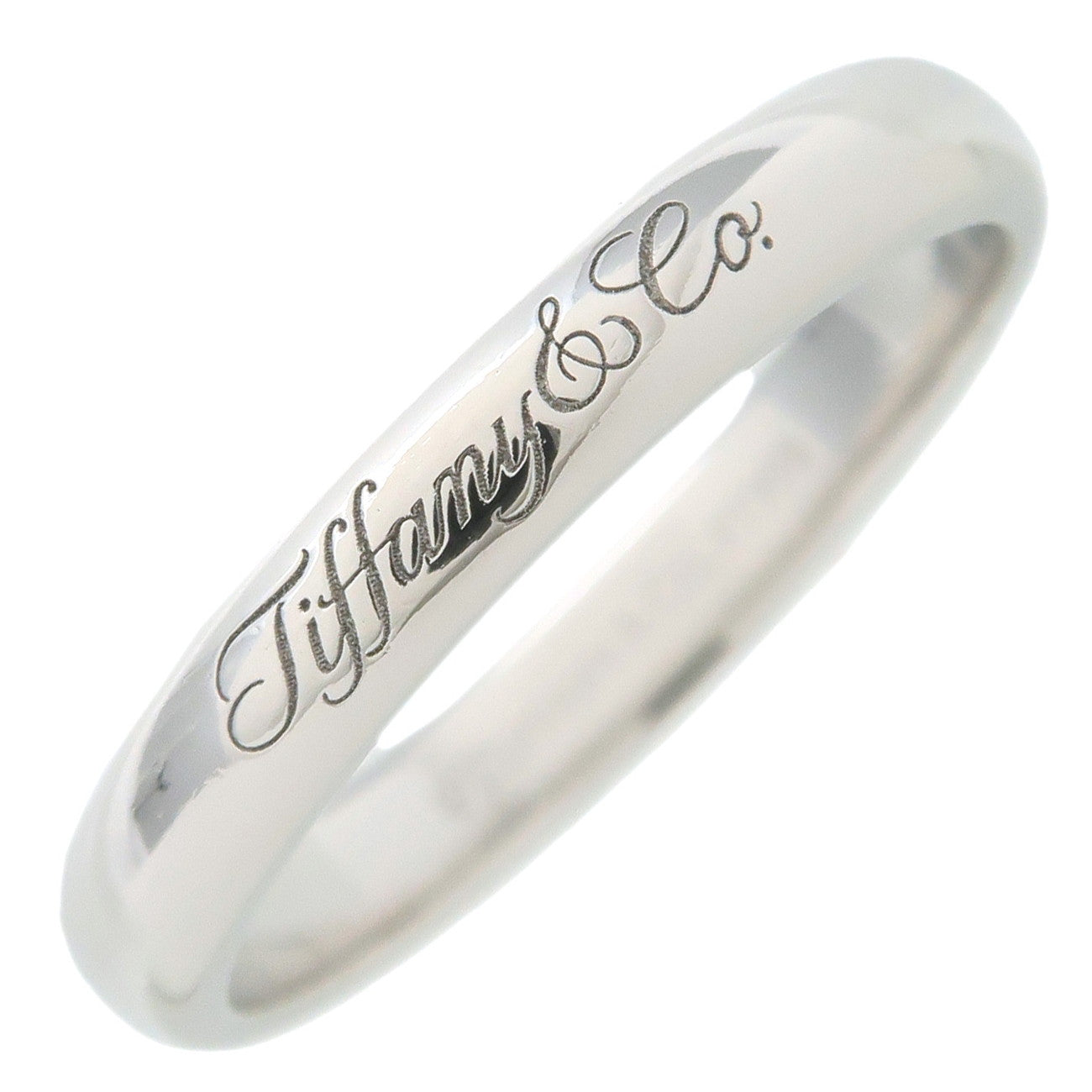 Tiffany&Co.-Notes-Lucida-Band-Ring-PT950-Platinum-US6-EU51.5