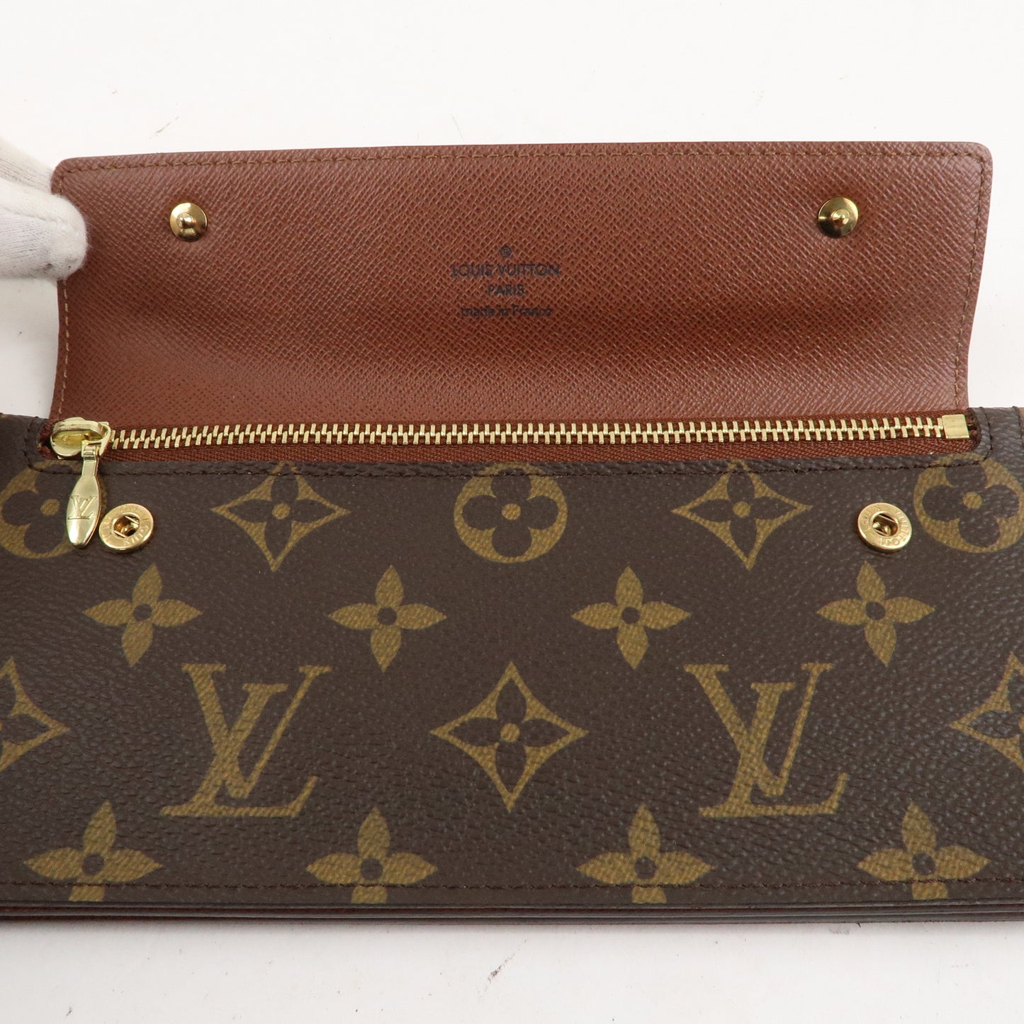 Louis Vuitton Monogram Portefeuille Accordeon Wallet M58008