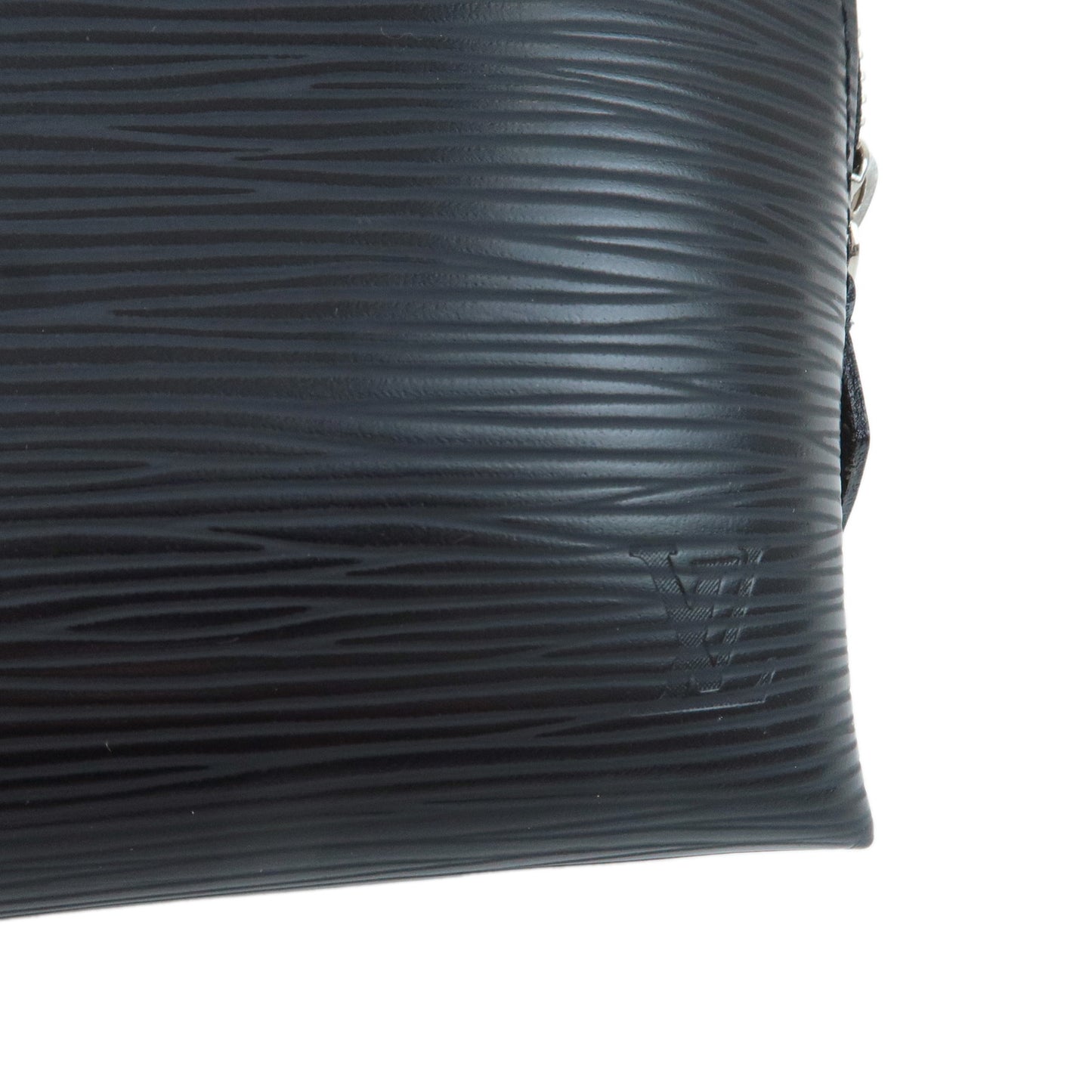 Louis Vuitton Epi Pochette Cosmetic Pouch Noir M41348