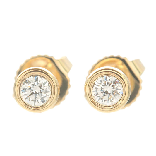 Tiffany&Co.-By-The-Yard-Diamond-Earrings-0.12ct-x2-K18-Yellow-Gold
