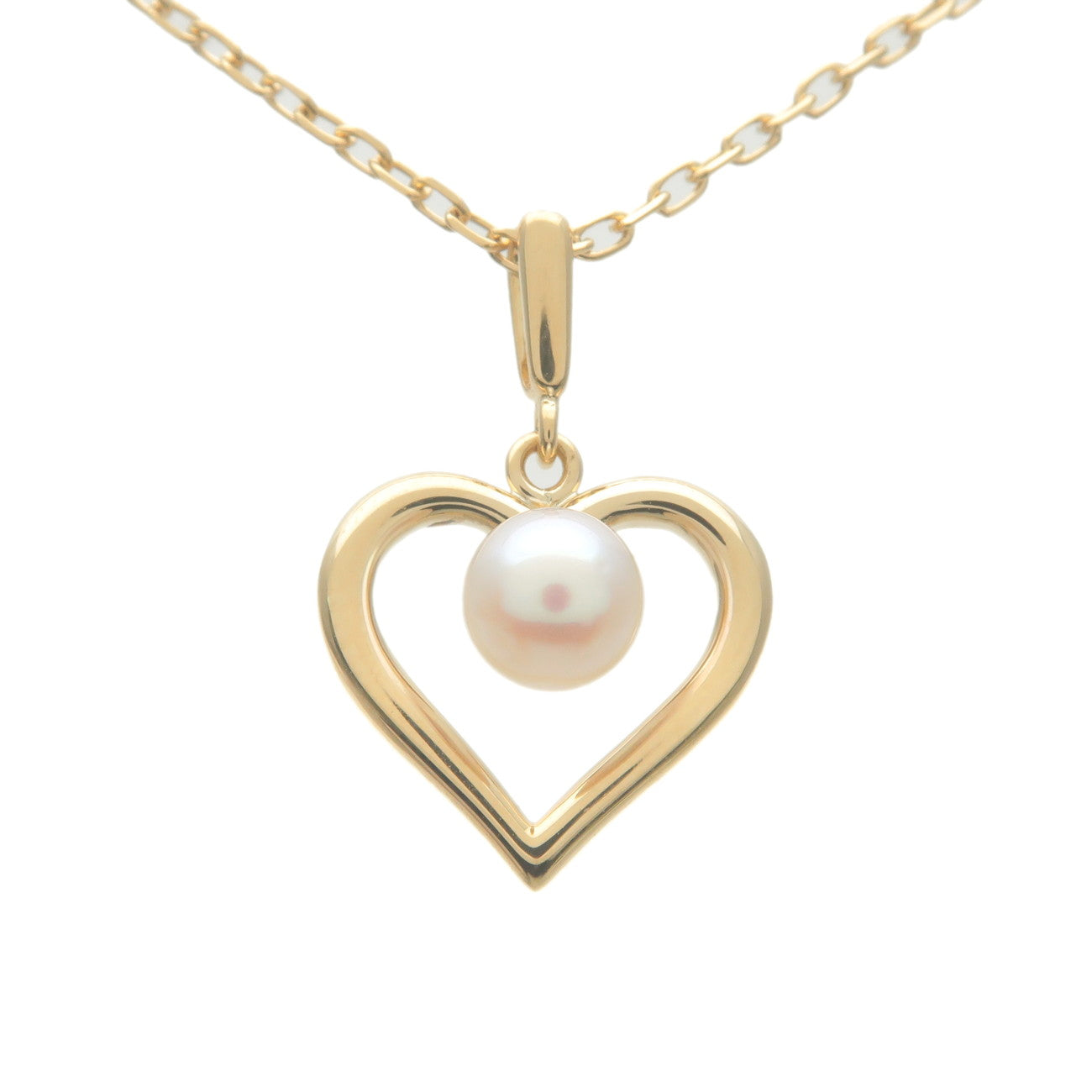 MIKIMOTO-Pearl-Necklace-K18YG-750YG-Yellow-Gold