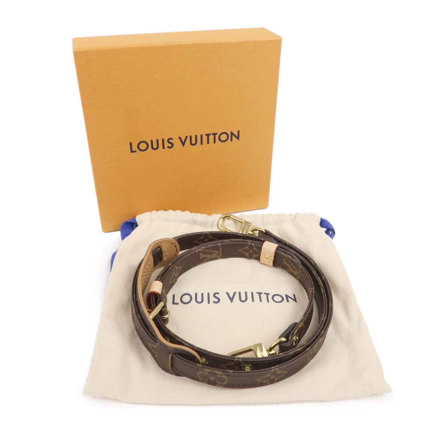 Louis Vuitton Monogram Canvas Shoulder Strap Adjustable J52315