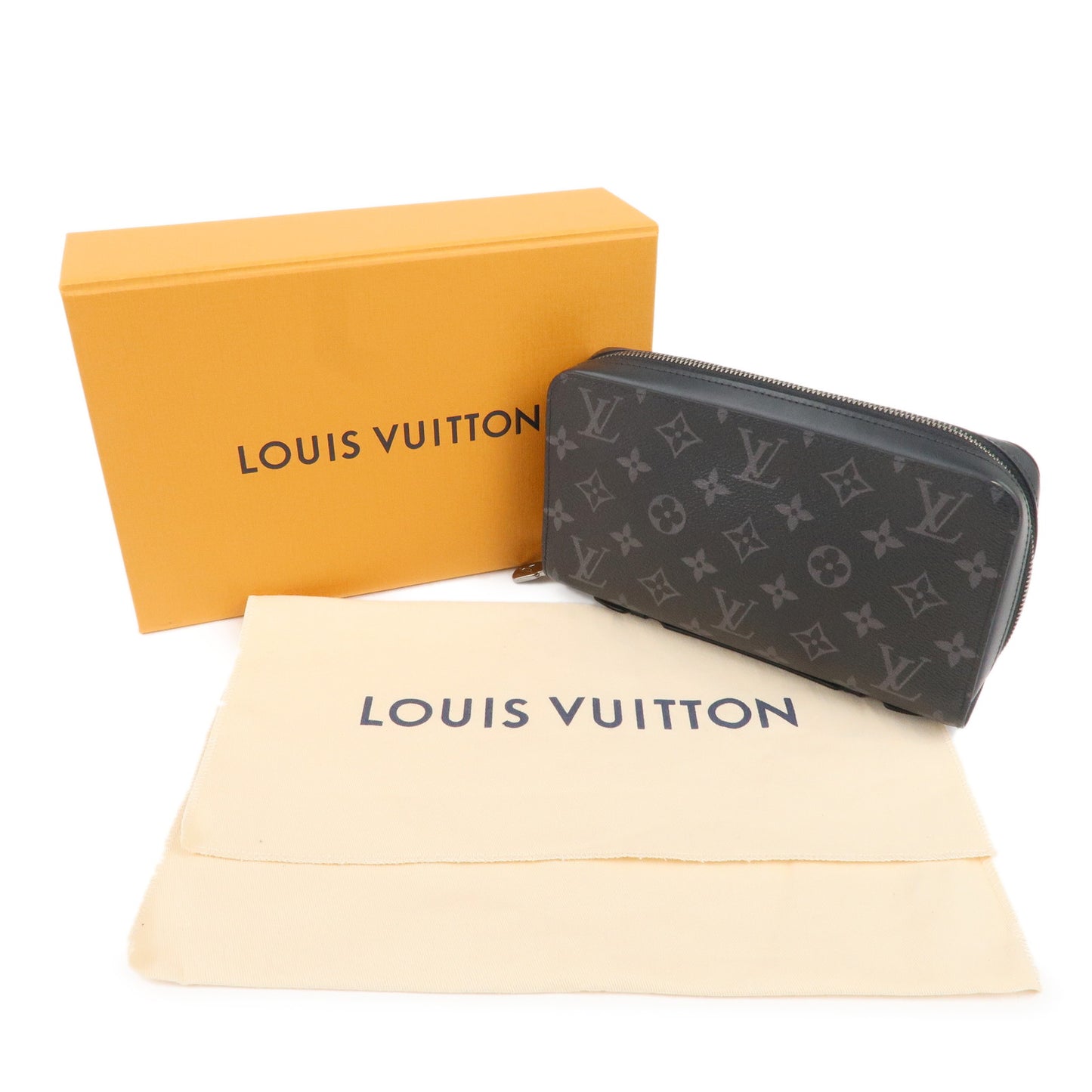 Louis Vuitton Monogram Eclipse Zippy XL Wallet M61698