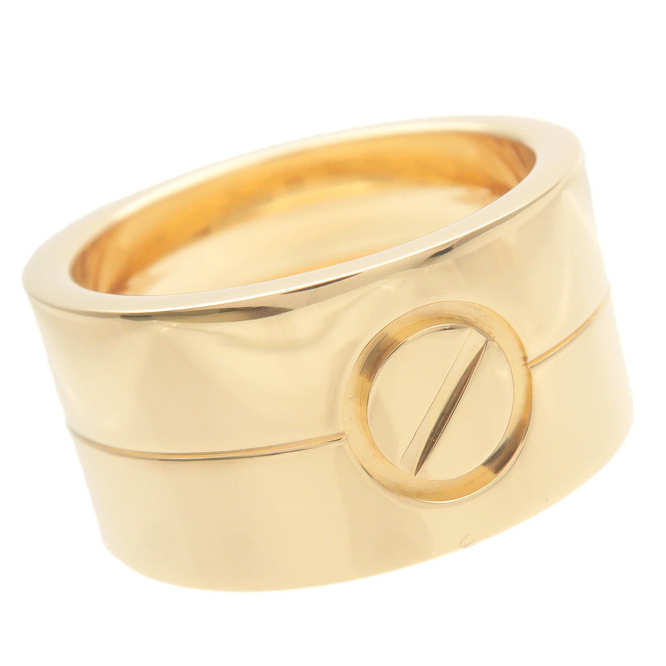 Cartier-High-Love-Ring-K18YG-750YG-Yellow-Gold-#55-US7.5-8-EU56