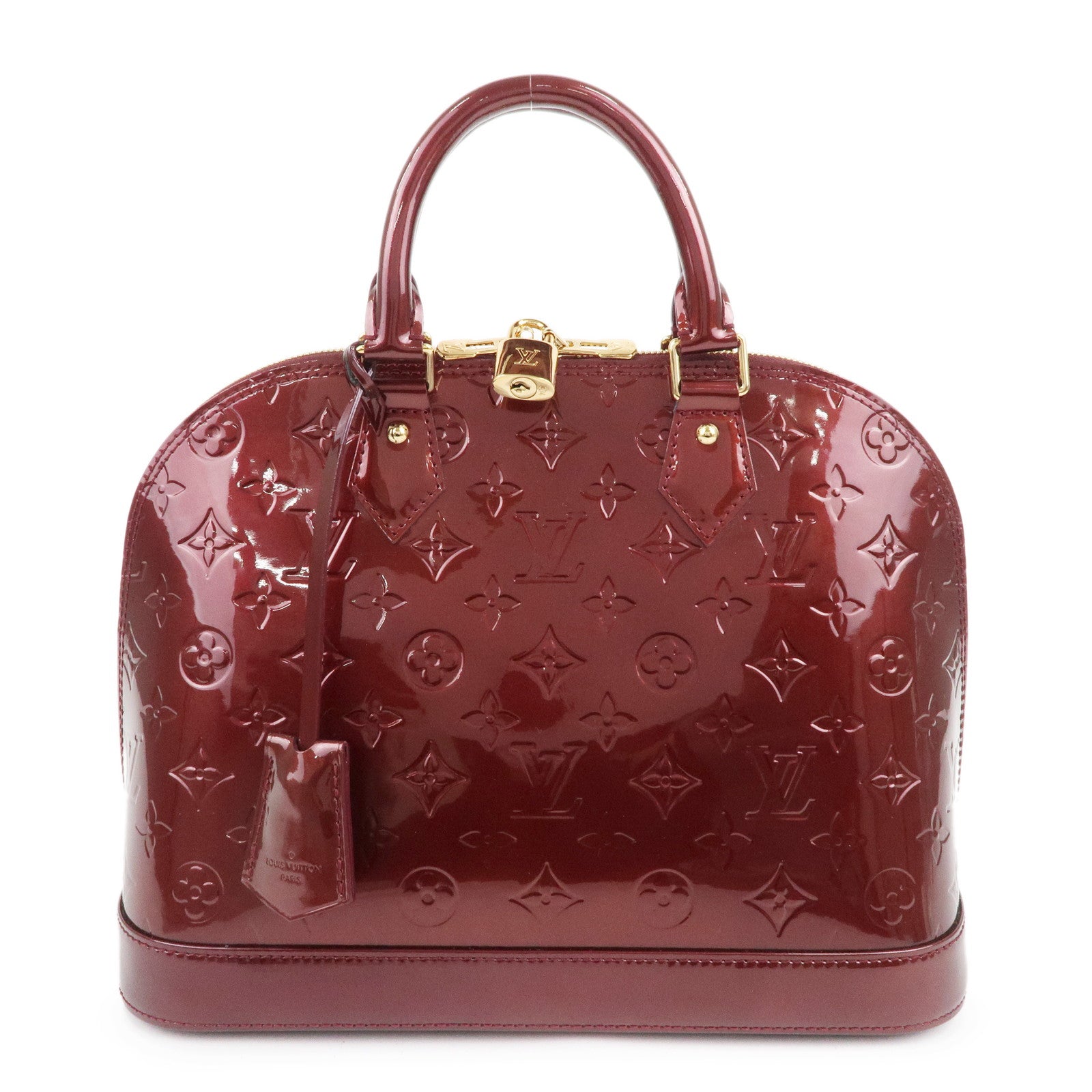 Louis-Vuitton-Monogram-Vernis-Alma-PM-Bag-Rouge-Fauviste-M91691