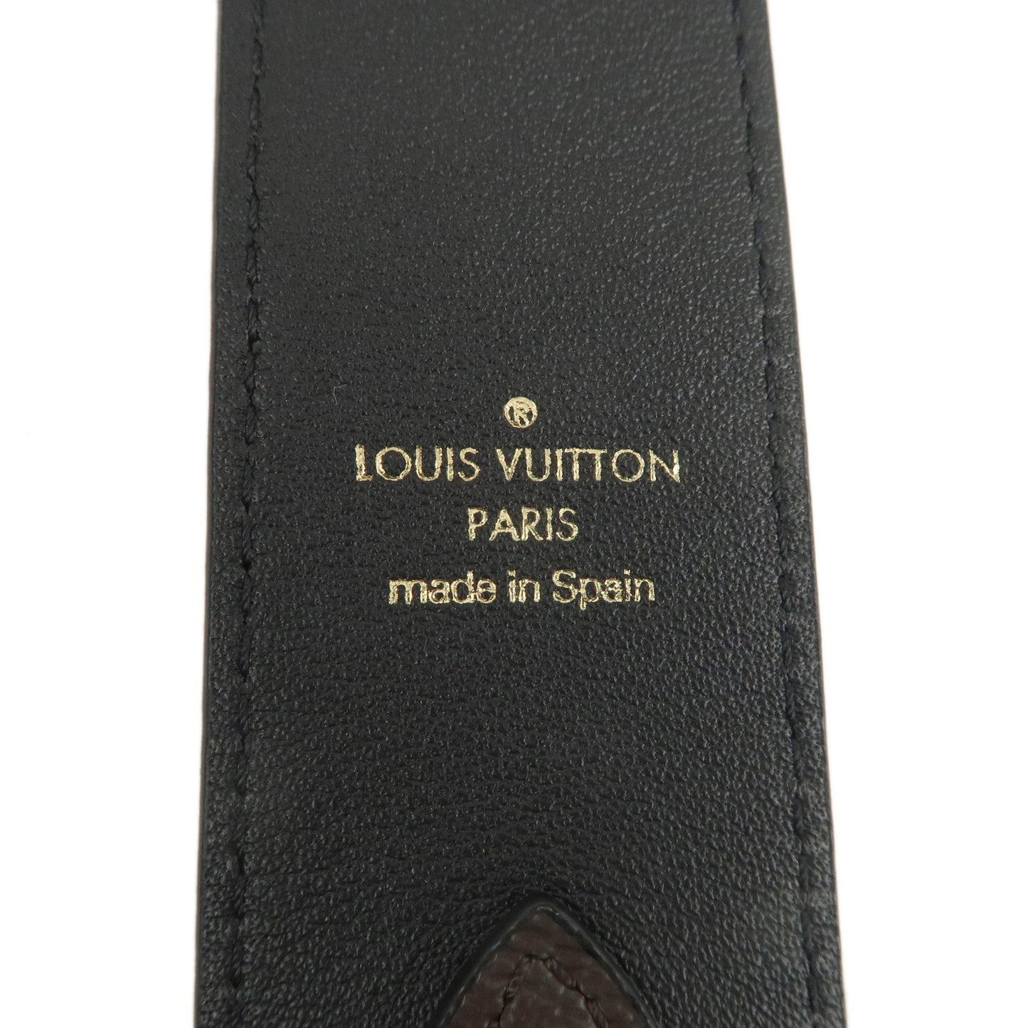 Louis Vuitton Monogram Canvas Shoulder Strap Noir J02288