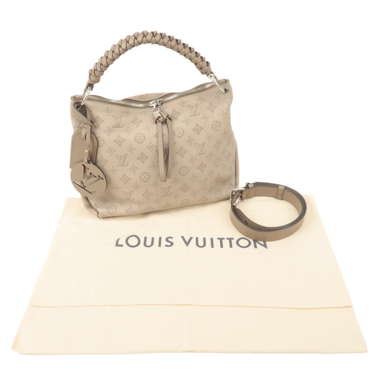 Louis Vuitton Monogram Mahina Beaubourg Hobo Shoulder Bag M56084