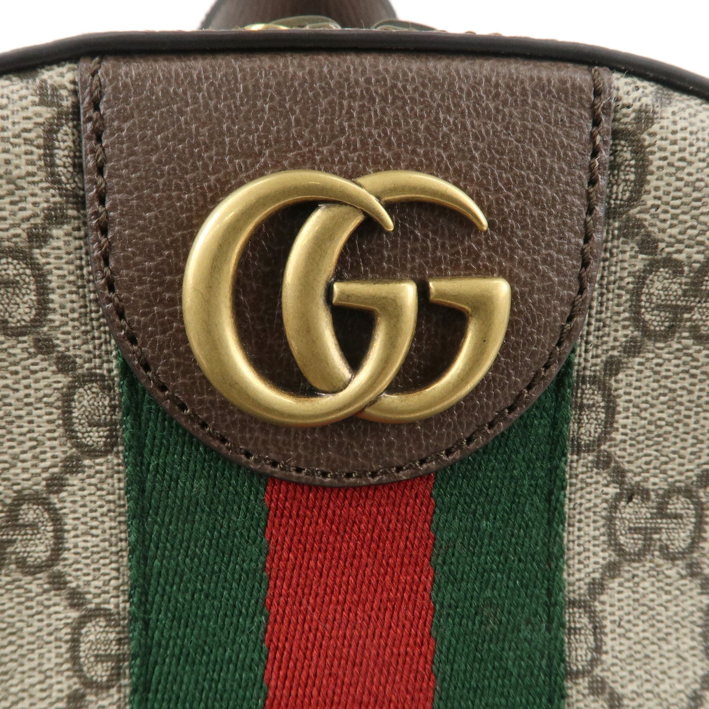 GUCCI Ophidia GG Supreme Leather Small Back Pack Beige 547965