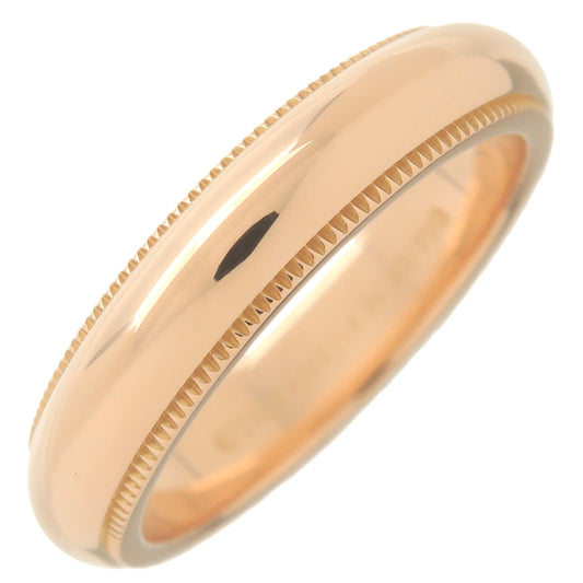 Tiffany&Co.-Milgrain-Band-Ring-4mm-K18-750PG-Rose-Gold-US4.5-EU48