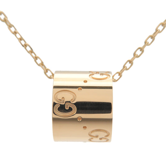 GUCCI-Icon-Charm-Necklace-K18YG-750YG-Yellow-Gold