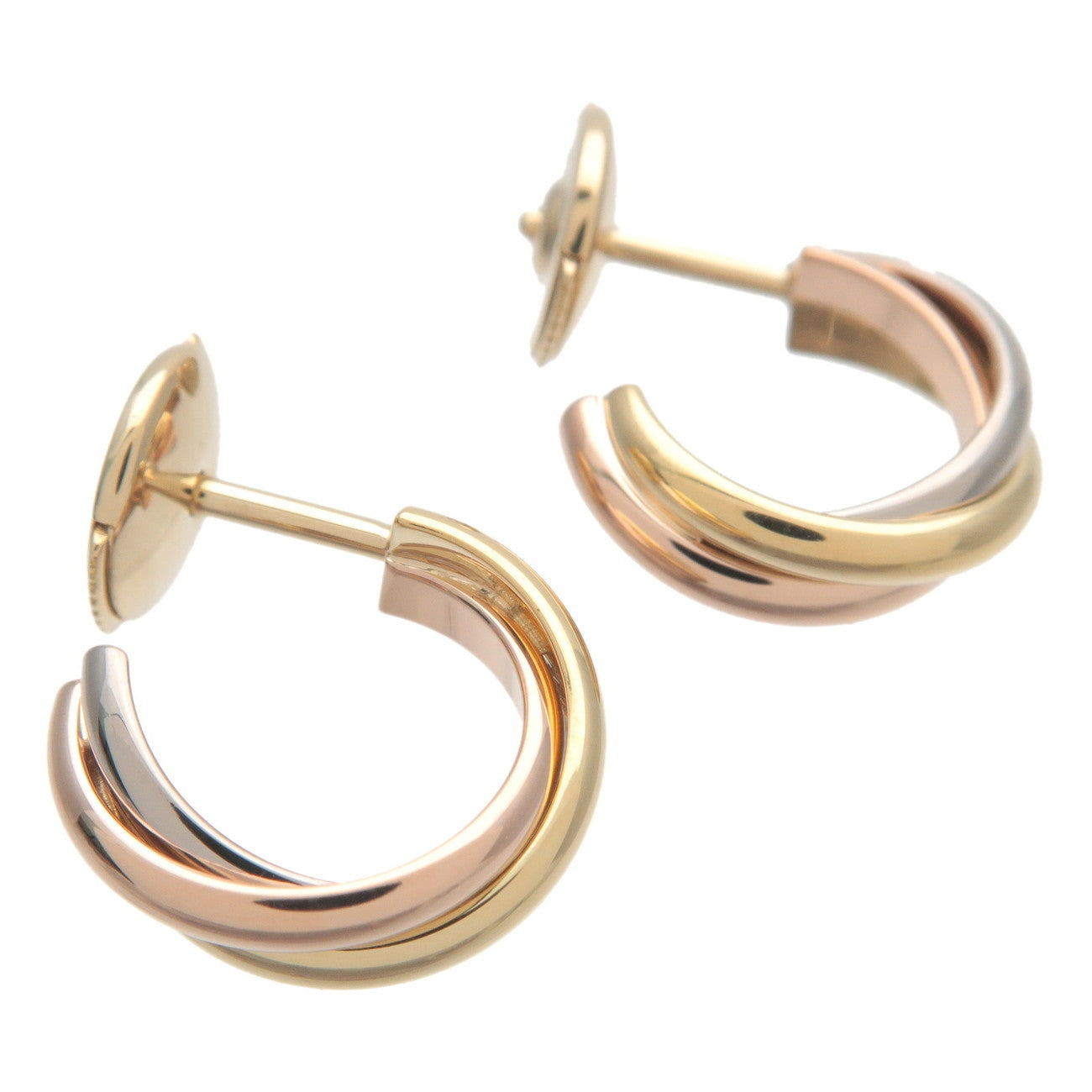 Cartier deals gold earrings