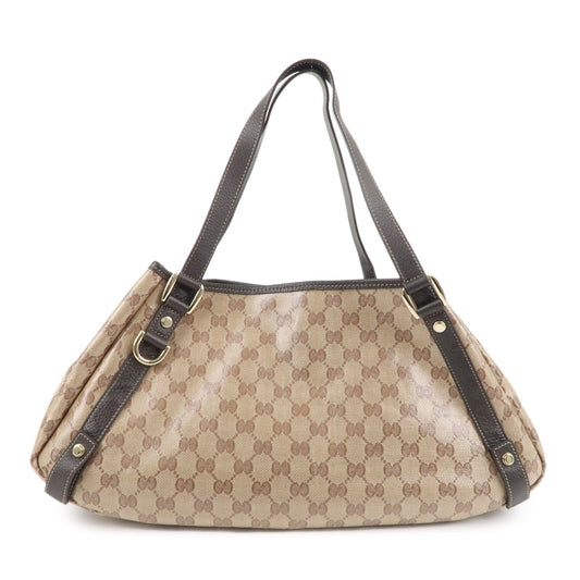 GUCCI-Abbey-GG-Crystal-Leather-Tote-Bag-Beige-293578