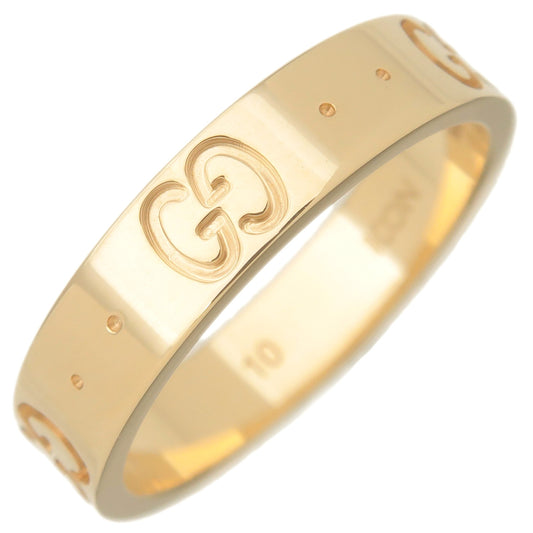 GUCCI-Icon-Ring-K18-750YG-Yellow-Gold-#10-US5-5.5-EU50-HK11