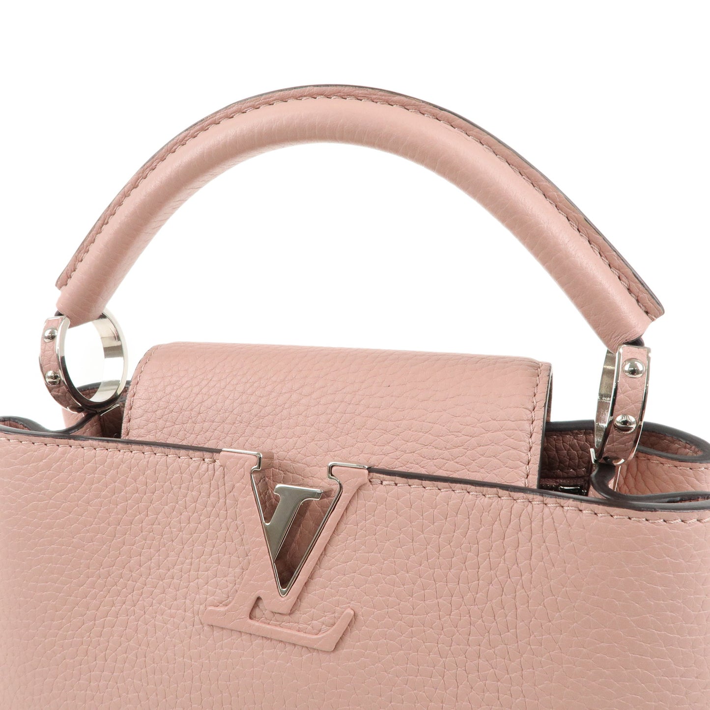 Louis Vuitton Capucines BB 2Way Shoulder Bag Pink M94635