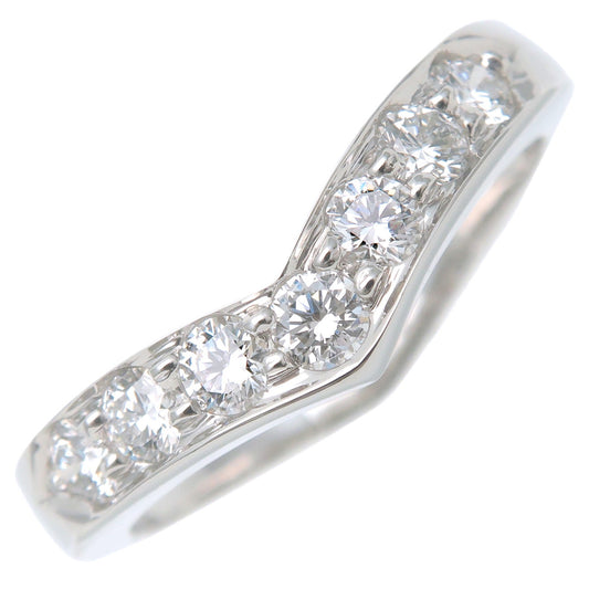 Tiffany&Co.-V-Band-Ring-7P-Diamond-PT950-Platinum-US5.5-EU51