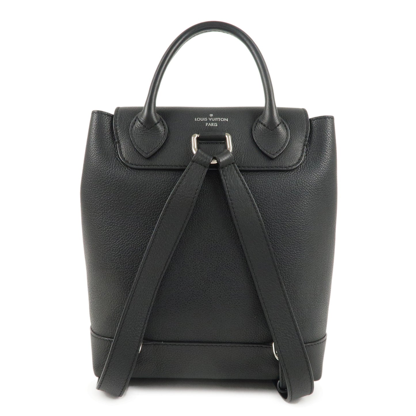 Louis Vuitton Lock Me Back Pack Bag Noir Black M41815