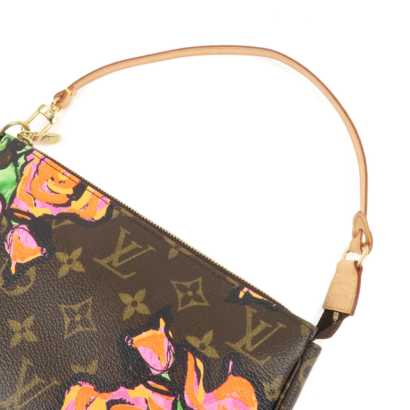 Louis Vuitton Monogram Rose Pochette Accessoires Pouch M48615