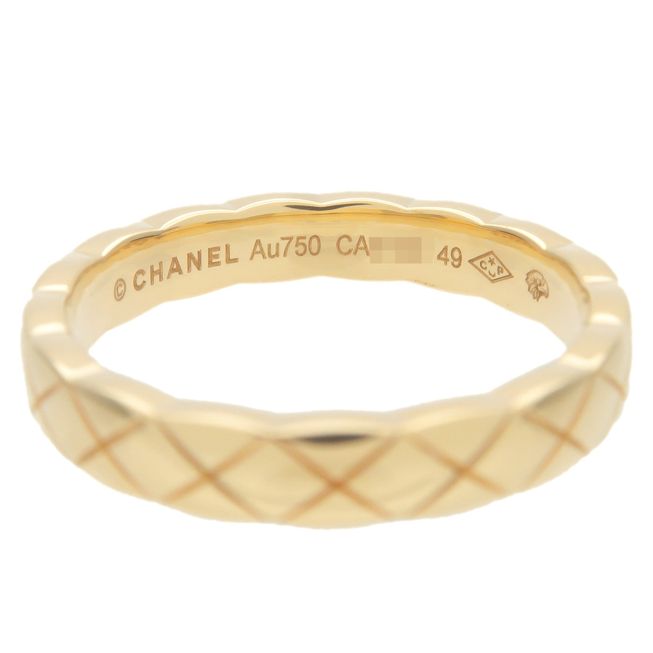 Gold deals ring chanel