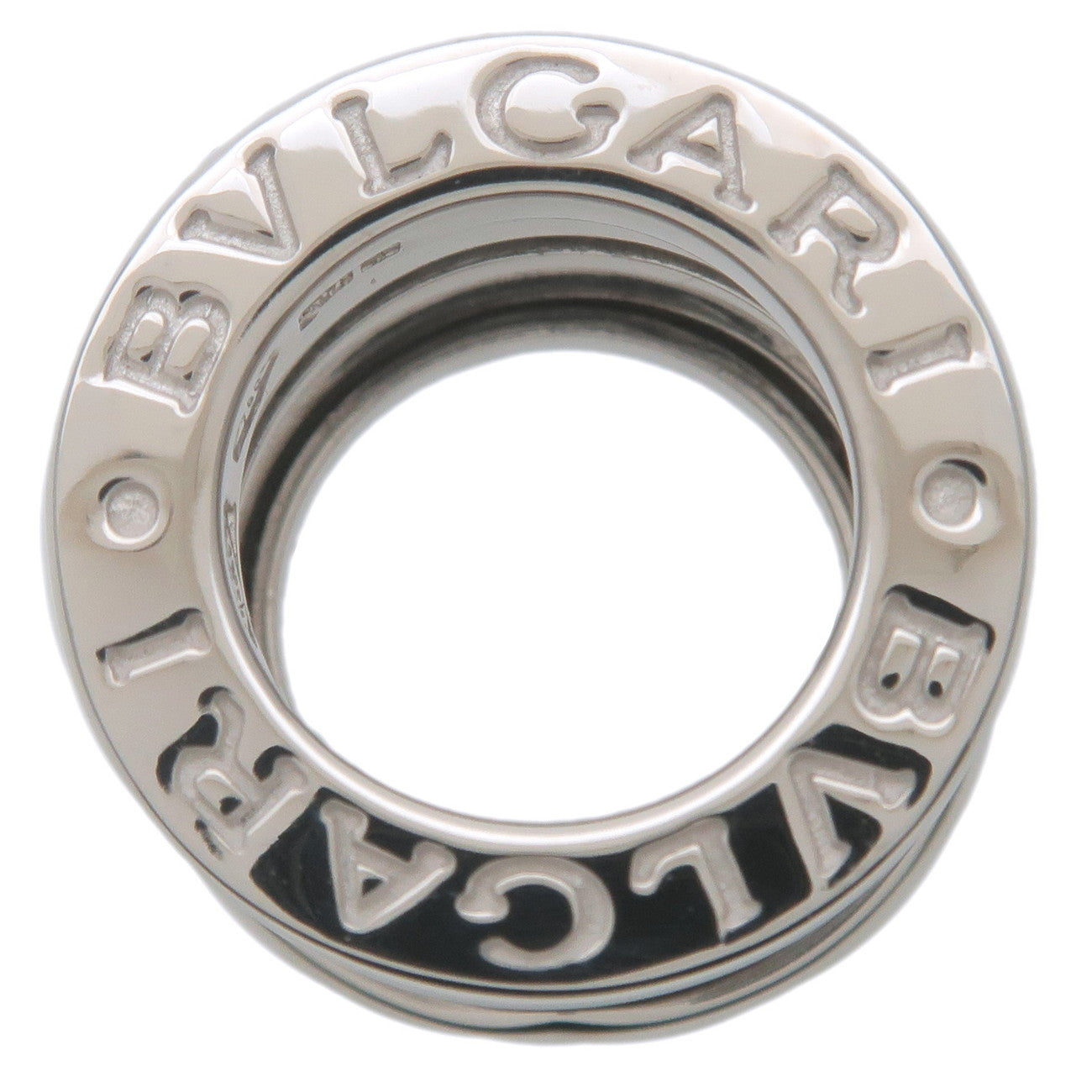BVLGARI B-zero1 Necklace Charm Pendant Top K18WG 750WG White Gold