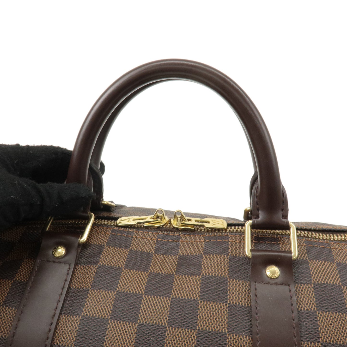 Louis Vuitton Damier Keep All 50 Boston Bag Brown N41427