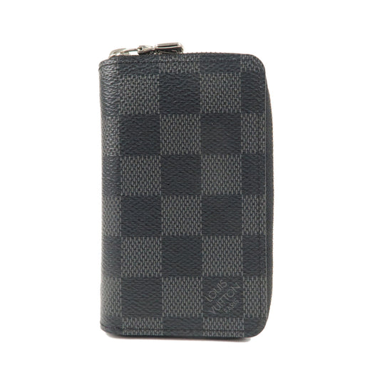 Louis-Vuitton-Damier-Graphite-Zippy-Coin-Case-Black-N63076