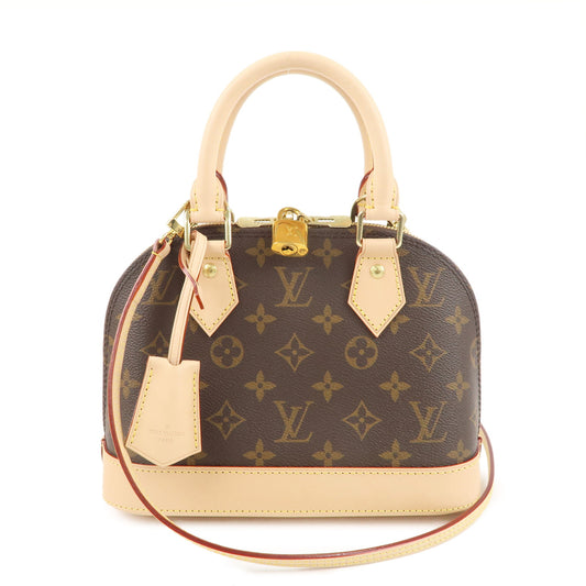 Louis-Vuitton-Monogram-Alma-BB-2Way-Hand-Bag-Shoulder-Bag-M53152