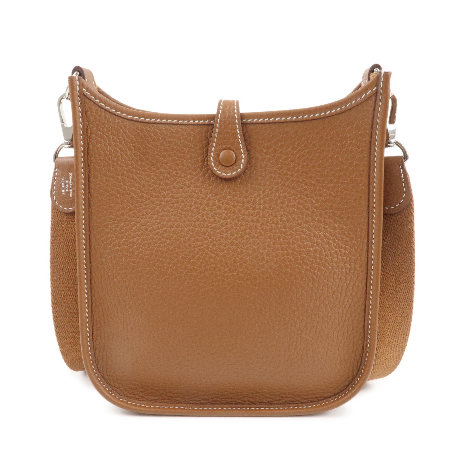 HERMES Taurillon Clemence Evelyne TPM Shoulder Bag U Stamped