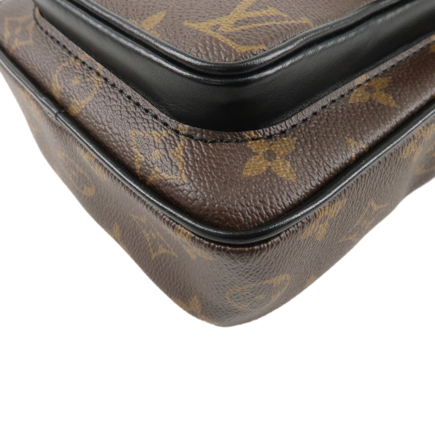 Louis Vuitton Monogram Maccasar Christopher Shoulder Bag M69404