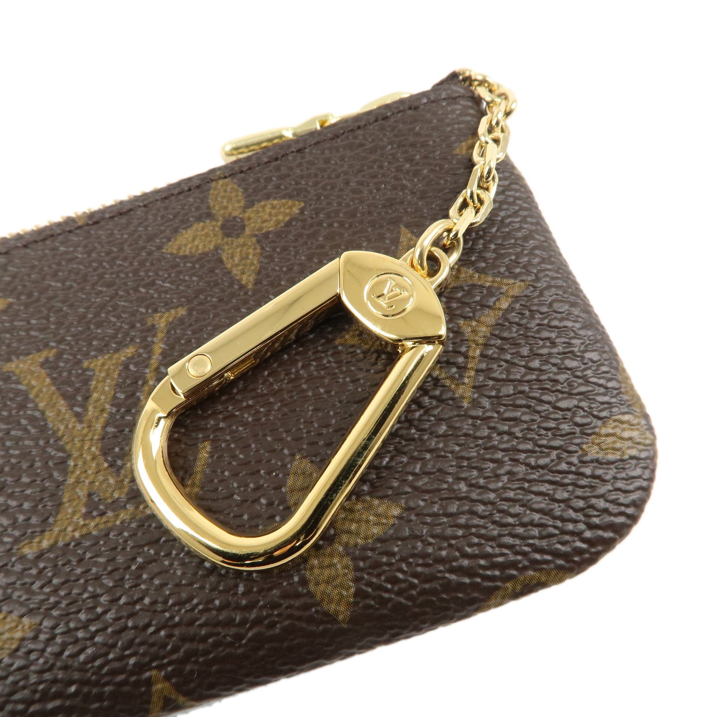 Louis Vuitton Monogram Pochette Cles Coin Case Key Case M82620