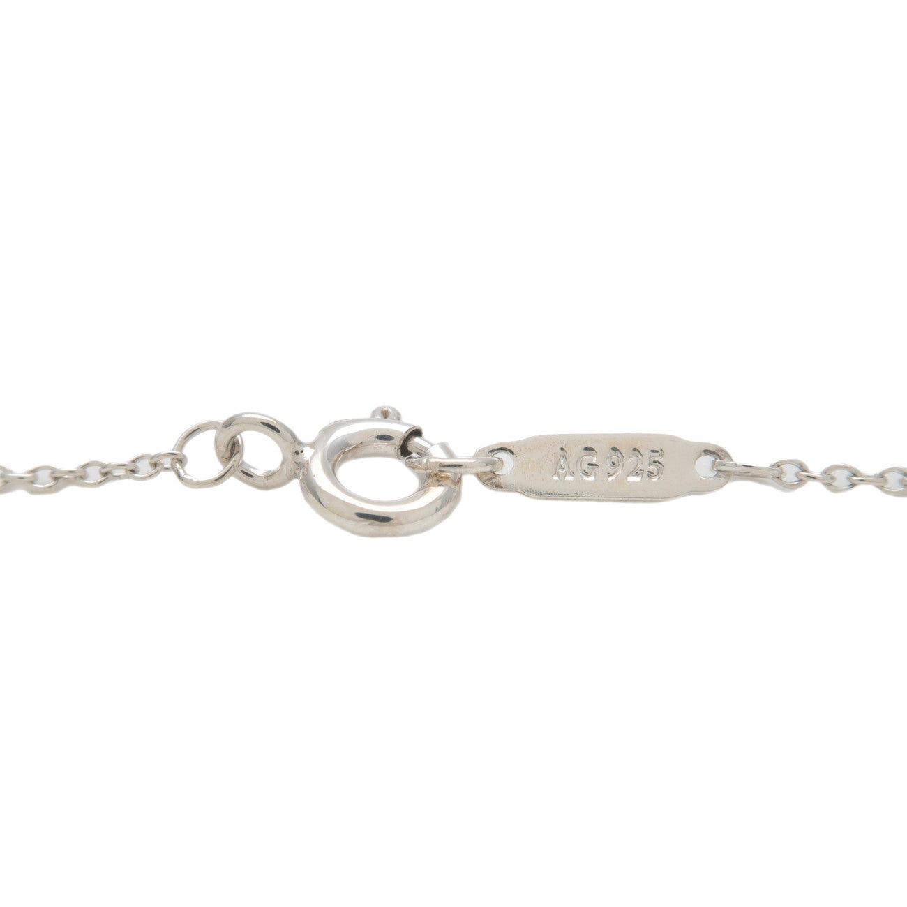 Tiffany&Co. Return to Tiffany Mini Double Heart Tag Necklace SV925