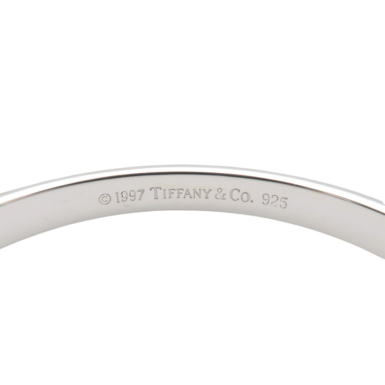 Tiffany&Co. 1837 Narrow Bangle Bracelet SV925 Silver 925