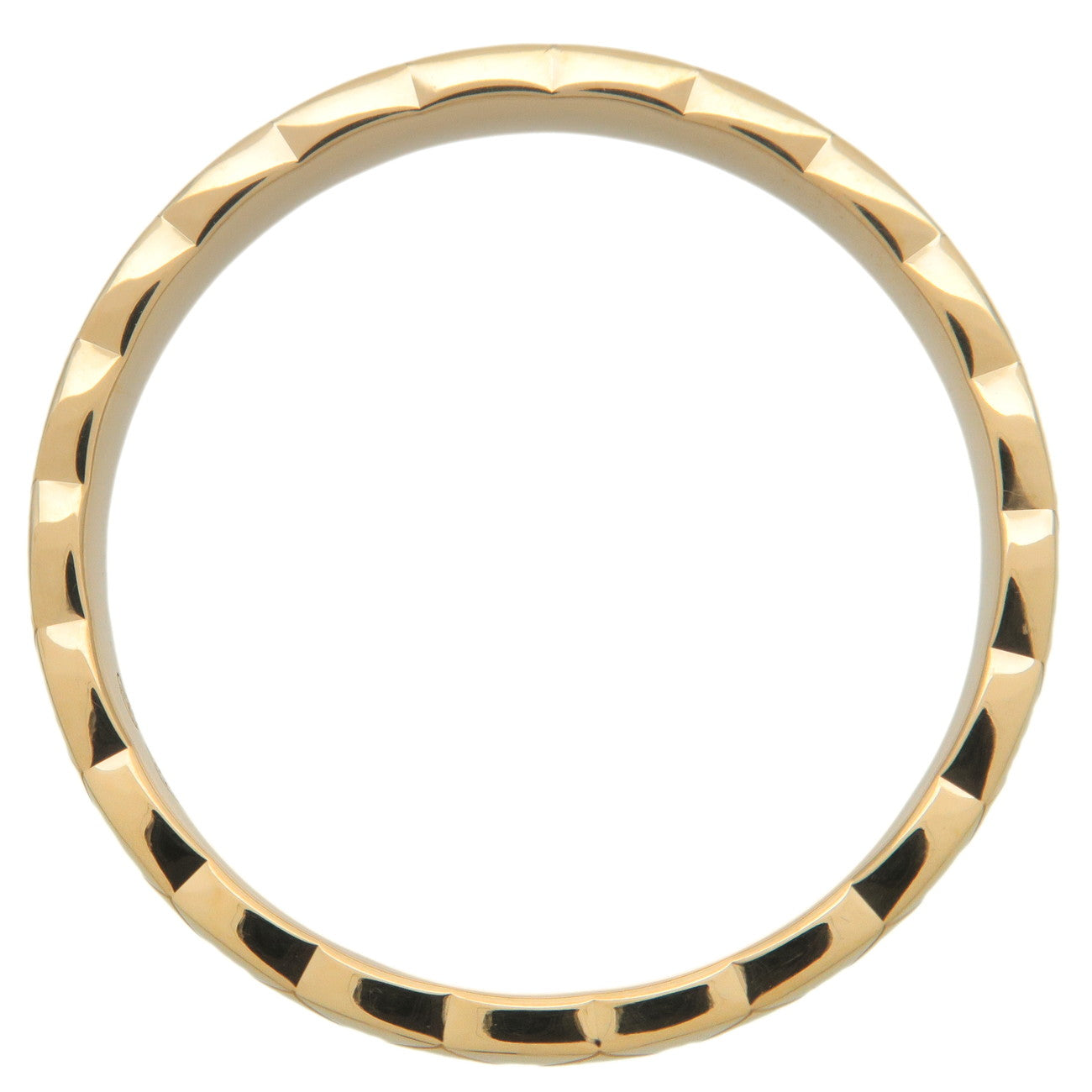 CHANEL COCO Crush Mini Ring K18 Yellow Gold #61 US9.5 EU61 HK21