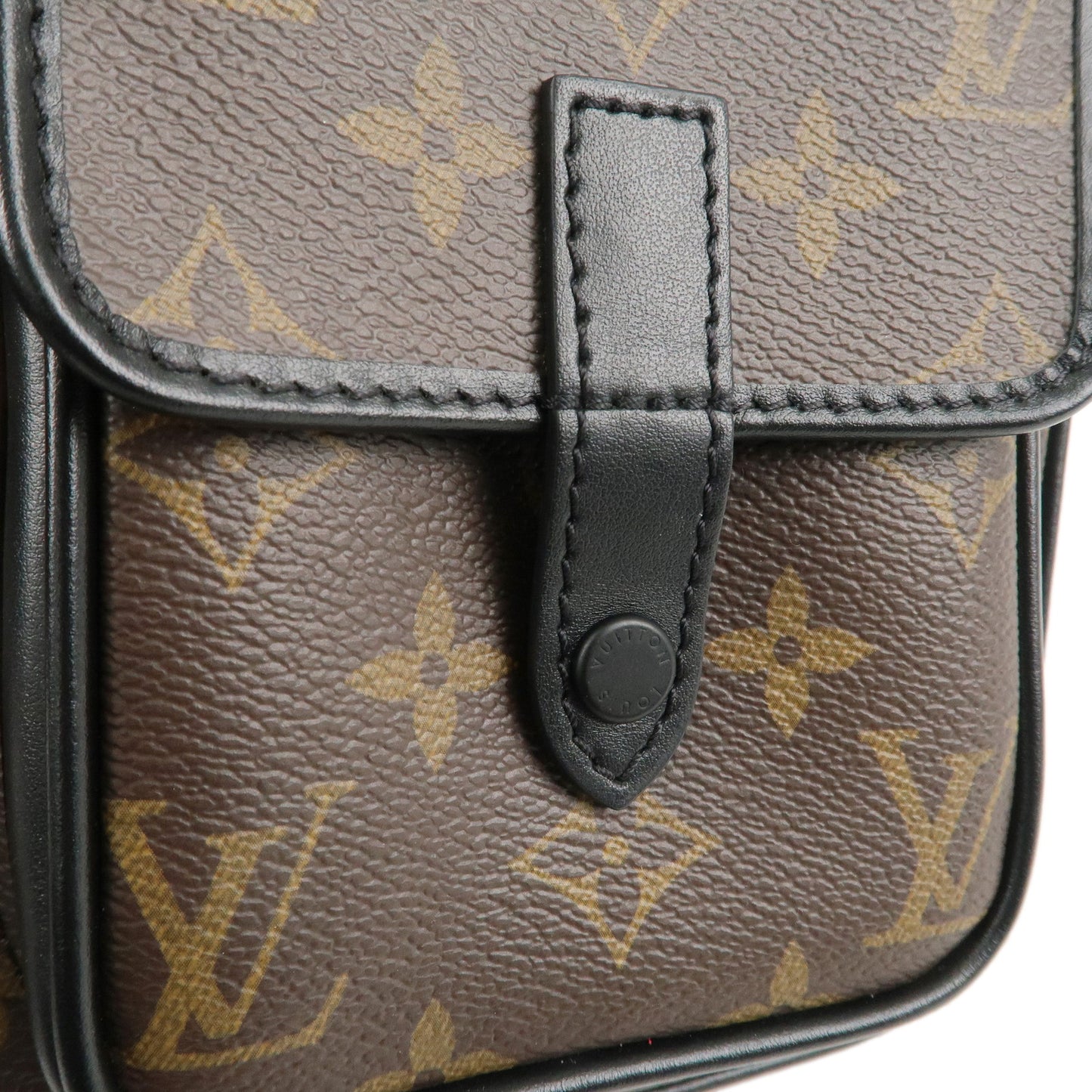 Louis Vuitton Monogram Macassar Christopher Shoulder Bag M69404