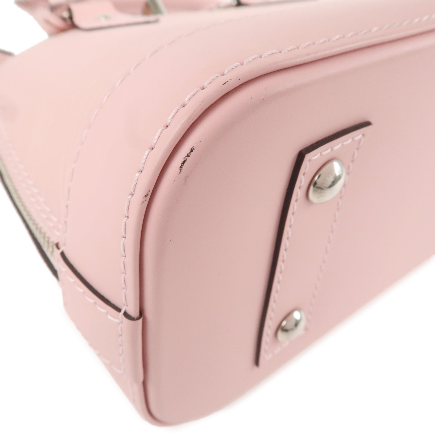 Louis Vuitton Epi Alma BB 2Way Hand Bag Rose Ballerine M41327